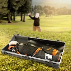 SKB ATA Deluxe Golf Bag Travel Case Black