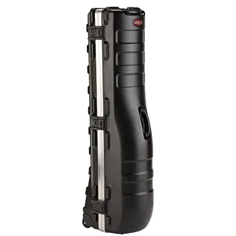 SKB Deluxe Hard Plastic Golf Bag Travel Case with Wheels