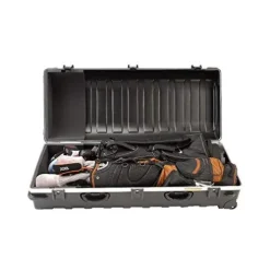 SKB Double ATA Golf Bag Travel Case with Wheels Black
