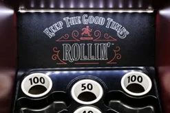 Skee-Ball Arcade Game Table Deluxe Red