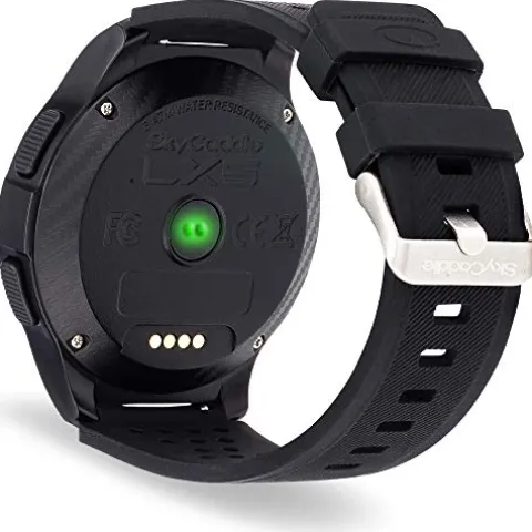 SkyCaddie LX5C Golf GPS Watch with Ceramic Bezel Black