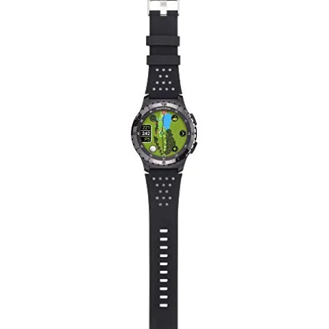 SkyCaddie LX5C Golf GPS Watch with Ceramic Bezel Black