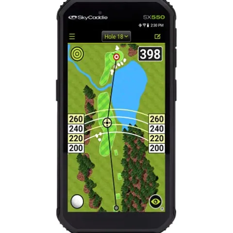 SkyCaddie SX550 Tour Book Black