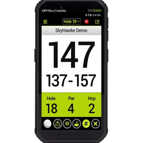 SkyCaddie SX550 Tour Book Black