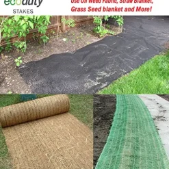 Smart Spring Contractor Grade 6 Inch Biodegradable Stakes Green