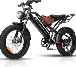 SMARTRAVEL DK400 Electric Bike for Adults 1200W Motor 48V/17.5Ah Black