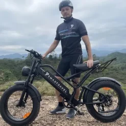 SMARTRAVEL DK400 Electric Bike for Adults 1200W Motor 48V/17.5Ah Black