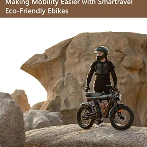 SMARTRAVEL Electric Bike for Adults, 1200W Brushless Motor, 48V/20Ah, 20”x4.0 Fat Tire, 32MPH, Old Version