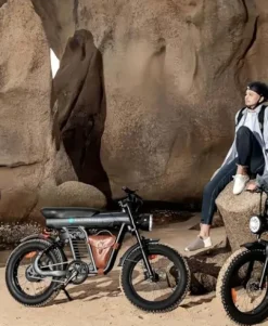 SMARTRAVEL Electric Bike for Adults 1200W Brushless Motor 20Ah Battery 20”x4.0 Fat Tire Up to 32MPH Commuter E-Bike with Turn Signals New Version