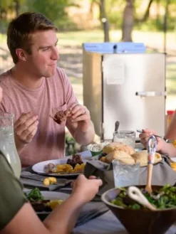 Smokin Tex Pro 1460 Series Electric Smoker 700W Stainless Steel Silver