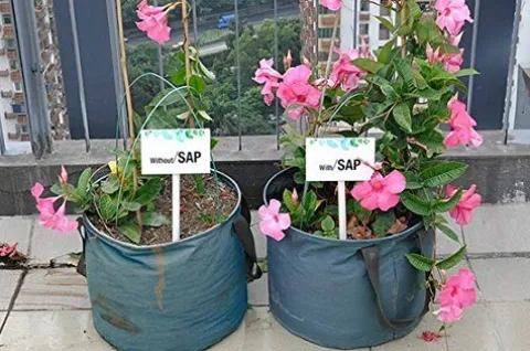 Soil Moist SAP Super Absorbent Polymer Water Retaining Crystal for Plants White 45 Pounds