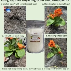 Soil Vigor Potassium Polyacrylate Superabsorbent Soil Amendment 45 lbs White