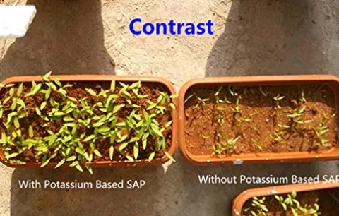 Soil Vigor Potassium Super Absorbent Polymer for Agriculture 45 Pounds White