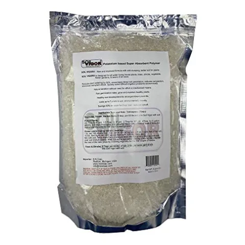 Soil Vigor Potassium Super Absorbent Polymer for Agriculture 45 Pounds White