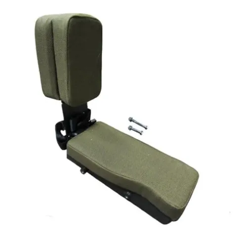 SOLOGEAR Side Kick Buddy Seat Fabric Dark Kayak Brown for John Deere 4230 9400 7700