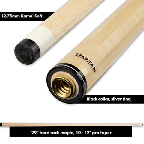 Spartan SPR11 Pool Cue – Leather Wrap