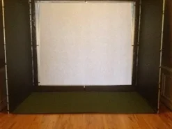 SPECTRUM GOLF SIMULATORS Golf Cage 10x10x12 with Net, Panels, Pads, and Screen