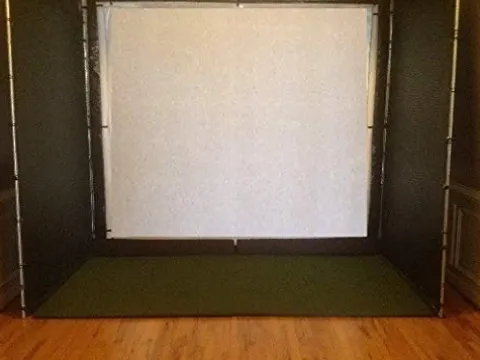 SPECTRUM GOLF SIMULATORS Golf Cage 10x10x12 with Net, Panels, Pads, and Screen