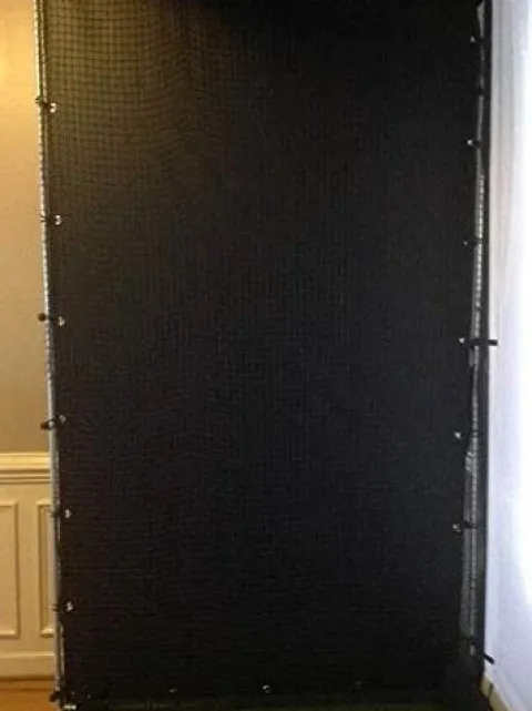 SPECTRUM GOLF SIMULATORS Golf Cage 10x10x12 with Net, Panels, Pads, and Screen