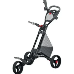 Spin It Golf Products, LLC GCPro II Push Golf Cart Black