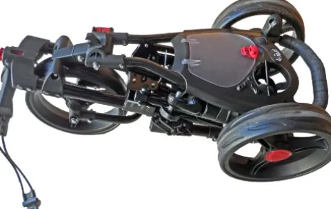 Spin It Golf Products, LLC GCPro II Push Golf Cart Black