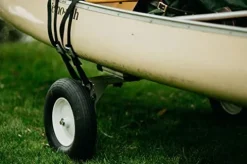 Spring Creek Manufacturing Canoe/Kayak Portage Cart (16 inch Wheels) Silver/Black