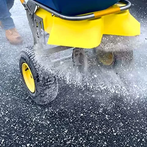 Spyker Ergo-PRO SPY50L-2S 50lb Capacity Ice Melt Spreader Blue