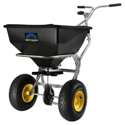 Spyker Ergo-Pro Walk-Behind Broadcast Spreader 80-Lb Capacity Model# SPY80-1S