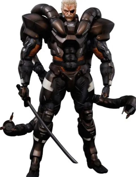 Square Enix Metal Gear Solid 2 Play Arts Kai Action Figure Silver