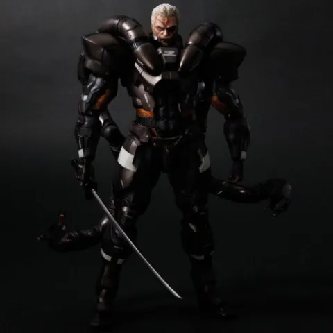 Square Enix Metal Gear Solid 2 Play Arts Kai Action Figure Silver