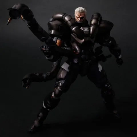 Square Enix Metal Gear Solid 2 Play Arts Kai Action Figure Silver