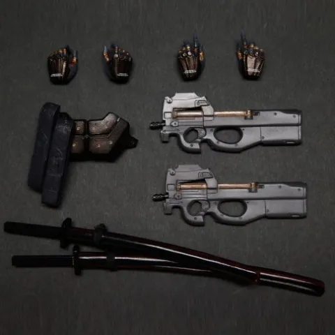 Square Enix Metal Gear Solid 2 Play Arts Kai Action Figure Silver