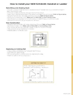 S.R. Smith 3-Bend Sealed Steel Rail for Pools Pewter Gray