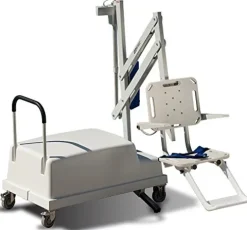 S.R.Smith PAL2 Fixed-Portable Swimming Pool Lift Beige