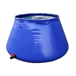 5sssallefaa Emergency Water Tank 2000L Collapsible Water Container Blue