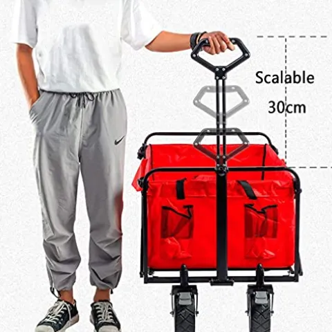 5sssallefaa Folding Utility Wagon Heavy Duty Camping Cart