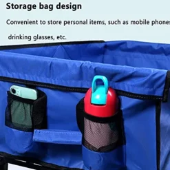 5sssallefaa Folding Utility Wagon Collapsible Cart 100kg Red