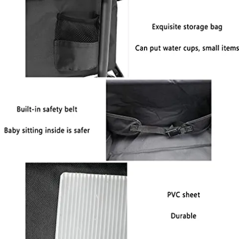 5sssallefaa Folding Utility Wagon Pull Along Cart for Outdoor Use, 60kg Load-Bearing