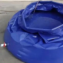 5sssallefaa Large-Capacity Emergency Water Tank PVC Foldable Water Container 2000L