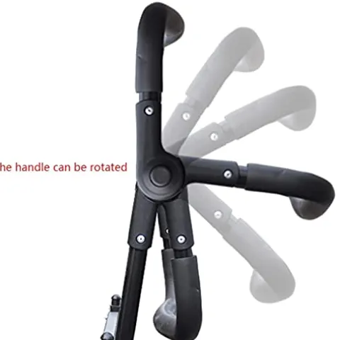 5sssallefaa Outdoor Folding Garden Wagon All-Terrain Cart for Kids Pink 75*85*50cm