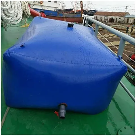 5sssallefaa Portable Soft Water Storage Bladder Cube 1800L Emergency Water Tank One Color