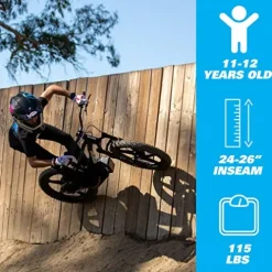 STACYC Brushless 20eDRIVE Electric Balance Bike for Kids Blue