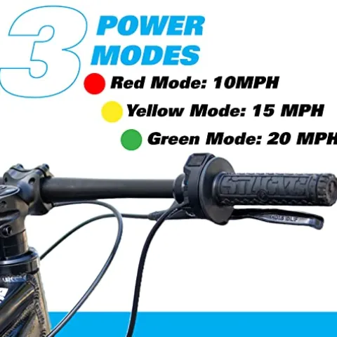 STACYC Brushless 20eDRIVE Electric Balance Bike for Kids Blue