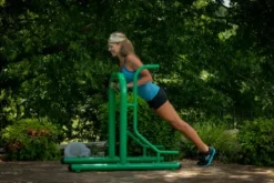 Stamina Outdoor Fitness Multi-Station Gym Green