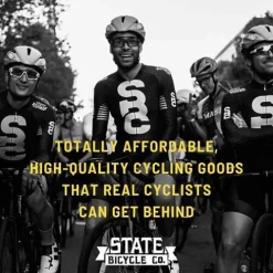 State Bicycle Co. Cruiser Bike 27.5″ Single-Speed Black/Metallic