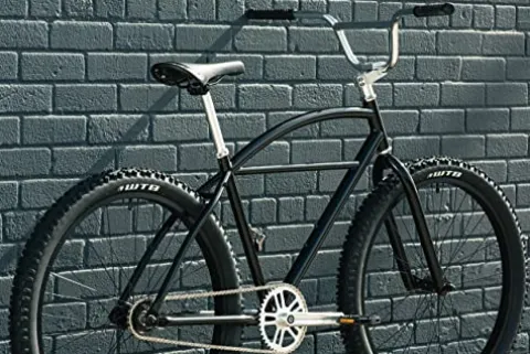 State Bicycle Co. Cruiser Bike 27.5″ Single-Speed Black/Metallic