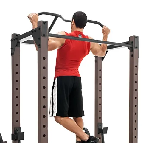 Steelbody Strength Training Monster Cage Squat Rack Home Gym Station System Black