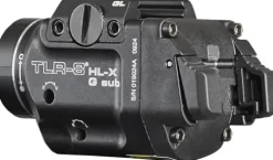 Streamlight TLR-8 HL-X G 1000-Lumen Tactical Flashlight with Green Laser for Glock 43X/48 MOS Black