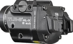 Streamlight TLR-8 HL-X G 1000-Lumen Tactical Flashlight with Green Laser Black