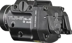 Streamlight TLR-8 HL-X G 1000-Lumen Tactical Flashlight with Green Laser Black